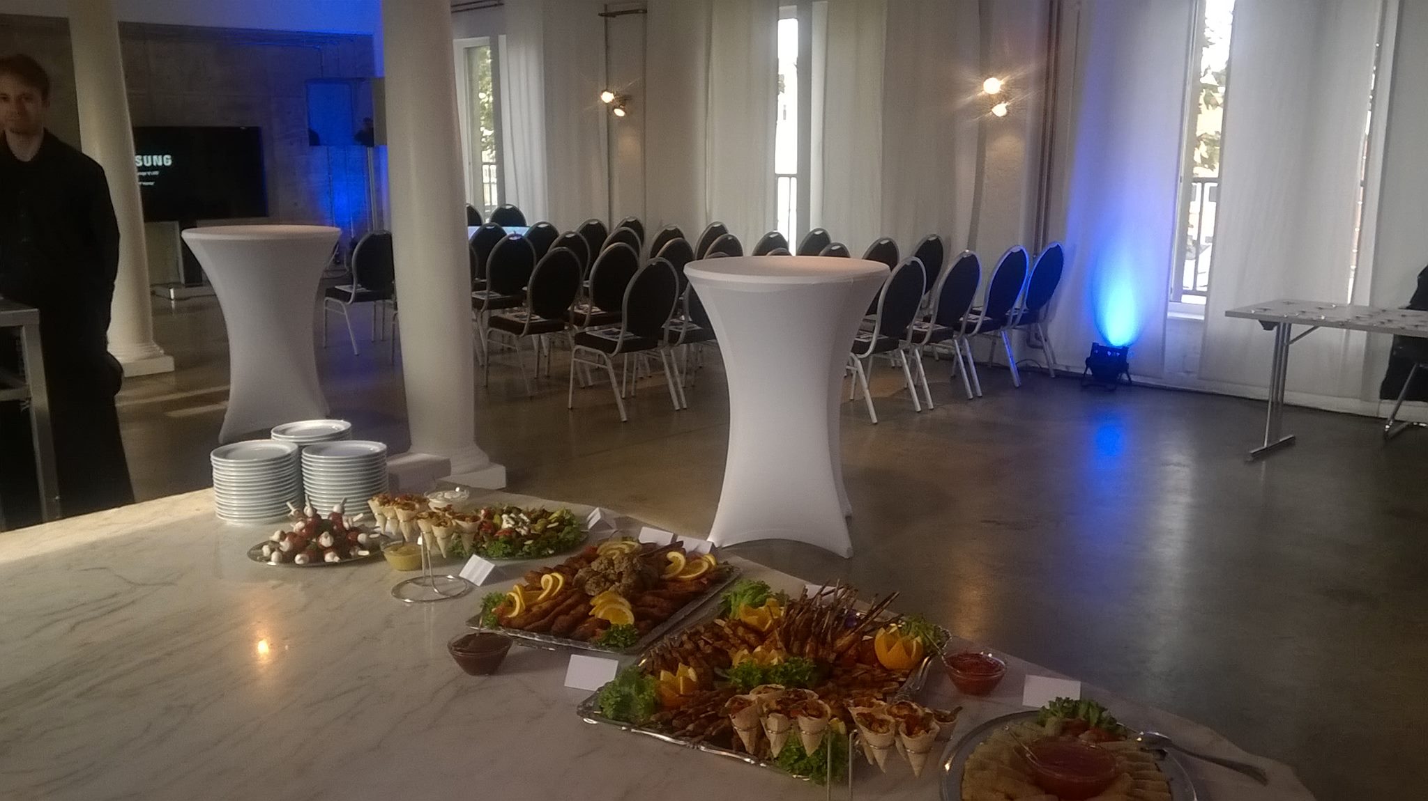 K.W. Catering & Events Samsung Roadshow in Düsseldorf